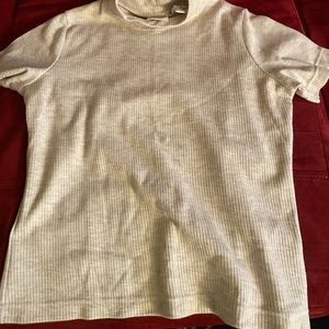 Tan Shirt Sleeve Top